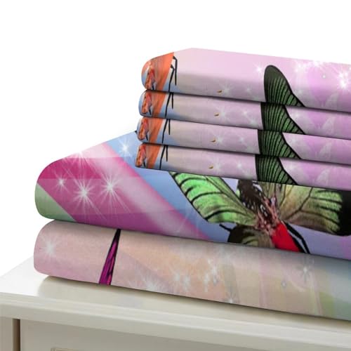 Parure de lit avec fermeture à glissière motif 3D animaux sauvages pour lit double 200x200 - 7
