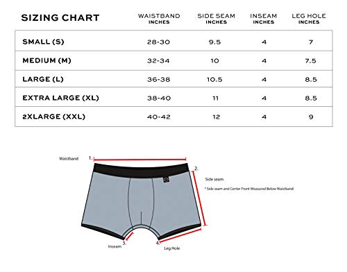RLTD Men's Boxer Brief Socks Matching Underwear Set, Shield, X-Large, 3 Piece 1 Pack