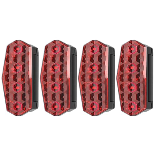 Strobe Light, Anti Collision Sensor Alarm, Flashing Safety Beacon, Vibration Activated Warning Weatherproof Assembly for Car Truck Guardrail Construction Sites,1.3x3.13x1.83 Inches