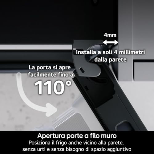 Réfrigérateur combiné LG GBBS323CPY Pose libre 375 - vue 4