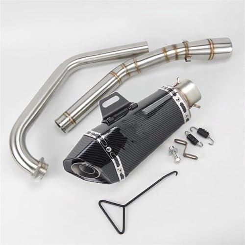 Tuyau echappement moto intermédiaire flux de gaz optimisé R15