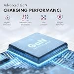 100W GaN Charger, Wozoyo 3XType-C & USB-A Superfast 2.0 Charging, Compatible for iPhone 17/16/16 Pro Max/15 Series/iPad Pro, Smartphones, Tablets and More, PD/PPS/QC 3.0,Compact Foldable Plug - Image 4