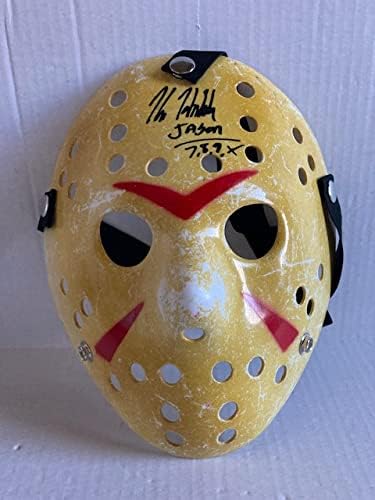 Kane Hodder Signed Autographed Hockey Mask Horror Collectible Jason Voorhees Friday 13th