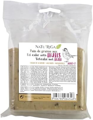 Riga - NATU'RIGA - Pain De Graisse Aux Fruits - Nourriture Oiseau...