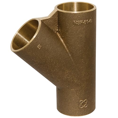Image of NIBCO 749-LF 3 /4 inch Cast Copper Solder x Solder x Solder 45 Degree Wye
