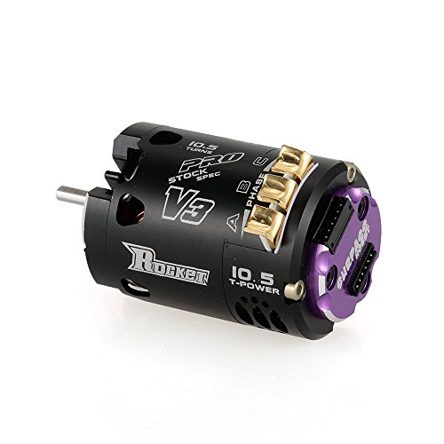 Moteur brushless 540 10.5T Rocket V3 pour voiture 1/10 RC - 5