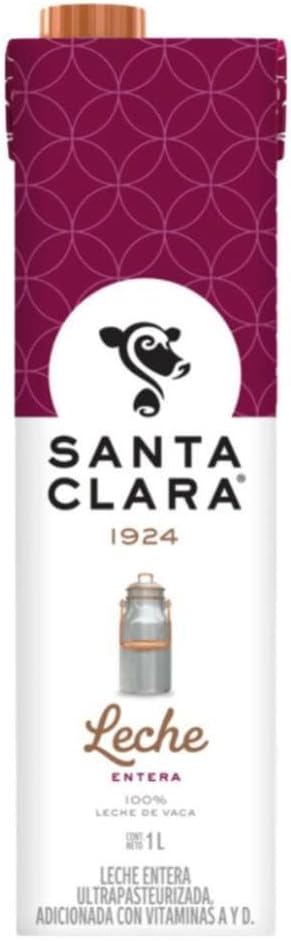 Santa Clara Leche Entera, 1L : Amazon.mx: Alimentos y Bebidas