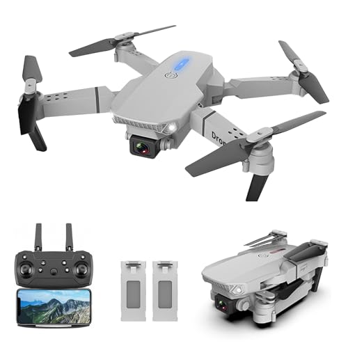 Mini Drone con Cámara 4K Dual Hd, Drone Control Remoto...