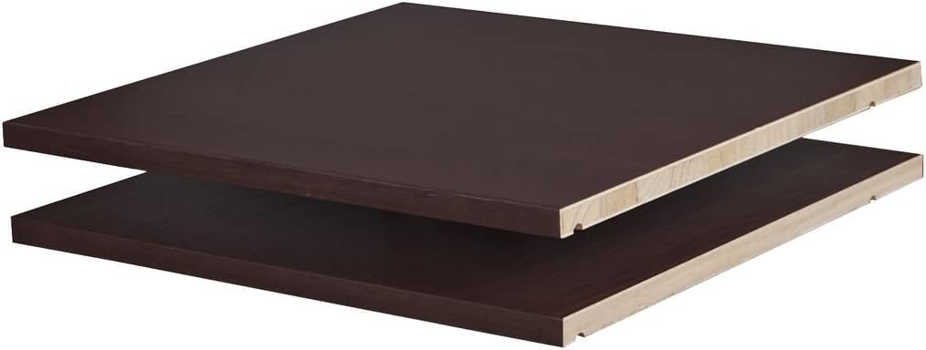 Palace Imports Cosmo, Metro, Urban Wardrobe/Armoire/Closet Optional Shelves (Java)