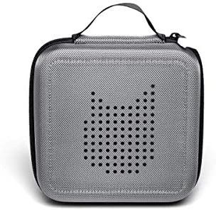 tonies Transporter, Travel Case Audio Characters, Hardshell Case for up to 20 Figurines for use with Your Toniebox Portable Speaker (Sold Separately), Ages 3+, Colour: Grey
