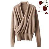 Schicke und zeitlose Farboptionen: Dieser Wickelpullover ist in einer Reihe von schicken Farben erhältlich und eine zeitlose Ergänzung für jeden Kleiderschrank. Er lässt sich leicht mit Jeans, Röcken oder Hosen kombinieren für mühelosen Stil