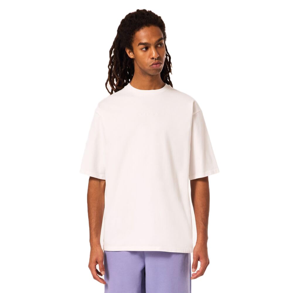 Oakley Men's Soho Short Sleeve Tee, White, Medium