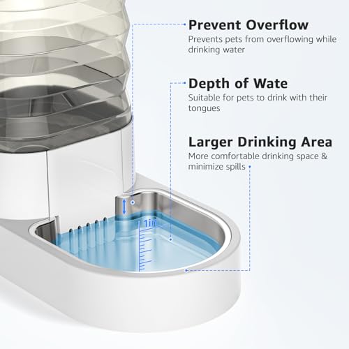 Gravity-85L-Dog-and-Cat-Water-Bowl-Dispenser-Automatic-Stainless-Steel-Dog-Water-Bowl-100-BPA-Free-Self-Filling-Large-Capacity-Pet-Water-Feeder-for-Dogs-and-Cats Gravity 85L Dog and Cat Water Bowl Dispenser Automatic Stainless Steel Dog Water Bowl 100 BPA Free Self Filling Large Capacity Pet Water Feeder for Dogs and Cats