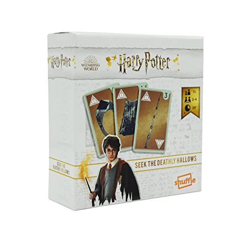 Cartamundi- Harry Potter Seek The Deathly Hallows Juego de Cartas, Color (108586992)
