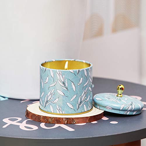 Sage Candle For Cleansing,Soy Candles For Meditation,Purification, Chakra Healing,Pure White Sage Aromatherapy Candles,Portable Travel Tin 7.05Oz… #TOP3