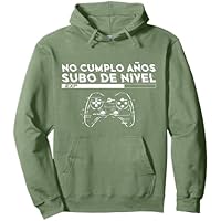 No Cumplo Años Subo De Nivel Divertido Gamer Cumpleaños Sudadera