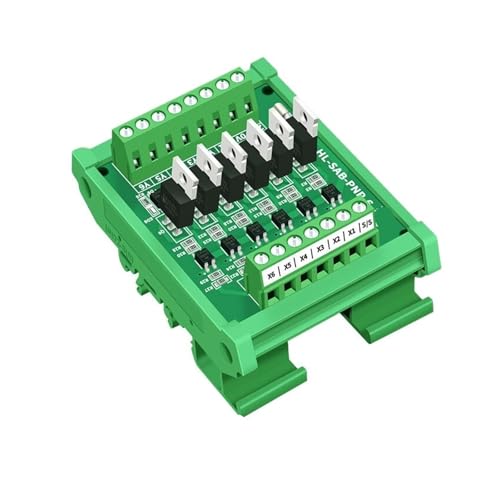 Placa amplificadora PLC con aislamiento de acoplador óptico de 6 canales