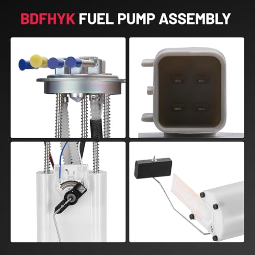 Image of BDFHYK Electric Fuel Pump Module Assembly Compatible with Chevrolet C4500 /C5500 /C6500 /C7500 Kodiak 2006-2008 8.1L V8, Compatible with GMC C4500 /C5500 Topkick 2006-2008 8.1L V8 Replace E3697M