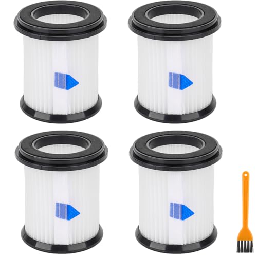 Vacuum Filters Replacement for INSE N5S N5T S6T S6P Pro S610/TMA T120 T121 T151 T150 T220 T210 T181 T180 T220 Cordless Vacuum Cleaner - 4Pack HEPA Filter with Mesh Filter