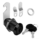 Nockenschlösser für Aktenschränke und Schubladen mit Schlüsselersatz, Zylinderschloss kompatibel mit Metall- und Holzschränken für sichere Aufbewahrung