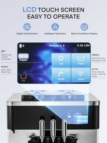 FOHERE Commercial Ice Cream Machine Review