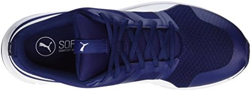 PUMA Men's Low-Top Sneakers, Blue Blue Depths White, 8.5 | Image 4