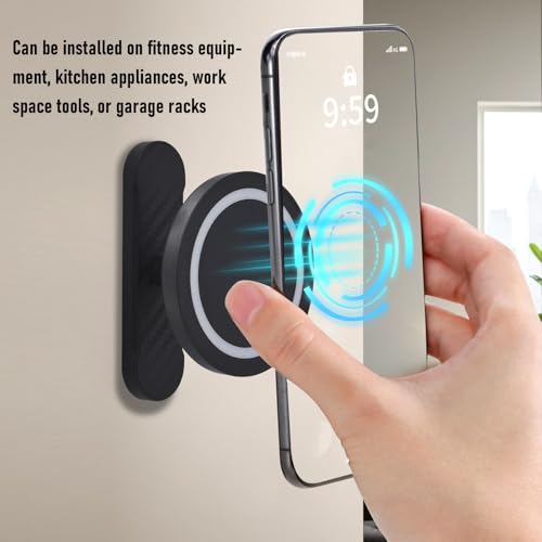 Support de téléphone pour chariot de golf orientable aimanté pour voiturette