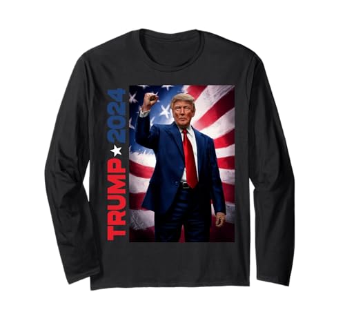 Elecciones de Trump 2024 | American Patriot Manga Larga