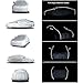 Tecoom Hard Shell Breathable Material Door Shape Zipper Design Waterproof UV-Proof Windproof Car Cover for All Weather Indoor Outdoor Fit 191-205 Inches SUV
