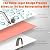 108SQ FT Waterproofing Membrane for Bathroom Shower, 20mil, 3' 3" x 33FT Tile Flooring Underlayment Roll Under Ceramics, Natural Stone Tiles and LVT for Shower Wall, Bathroom Floors