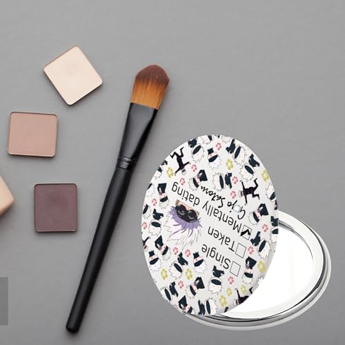 Espejo compacto redondo para maquillaje FAADBUK miniatura 4