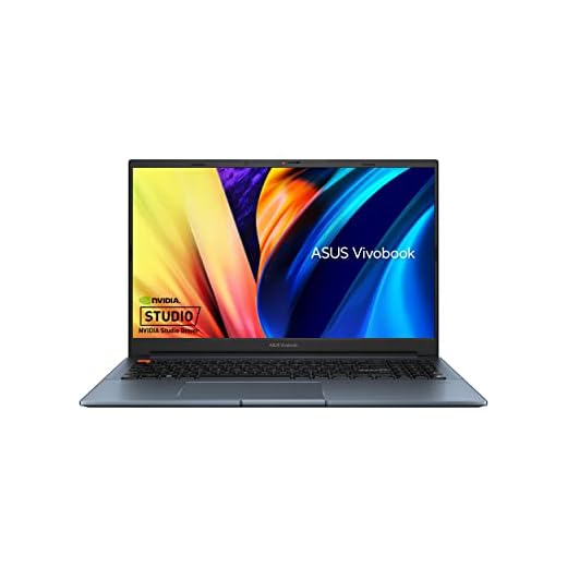 ASUS VivoBook Pro 15 Laptop, 15.6” FHD Display, Intel Core i7-12650H CPU, NVIDIA GeForce RTX 3050 GPU, 16GB RAM, 512GB SSD, Windows 11 Home, Quiet Blue, K6502ZC-DB74