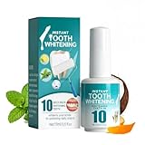 Teeth Whitening Paint，Strong Stain Removal Brightener for Coffee Drinkers, Smokers & Yellowed Teeth-Safe & No-Mess Formula to Paint On a Dazzling White Smile in Minutes