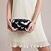 ZOEO Makeup Pouch Halloween Black Bat Mini Makeup Bag Organizer Travel Zip Toiletry Bag Small Cosmetic Train Case Beauty Bag for Teens Girls Women