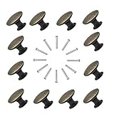 12 tiradores de latón vintage para cajones, cajones y cocina Pomo para mueble