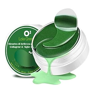 O³ Oogpatch – 60 oogpleisters – collageen masker – Spirulina en algen | anti-oogmasker – zakken – rimpels | 30 paar