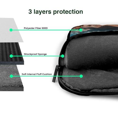 Maletín de laptop con correa y asa para trabajo y viaje miniatura 5