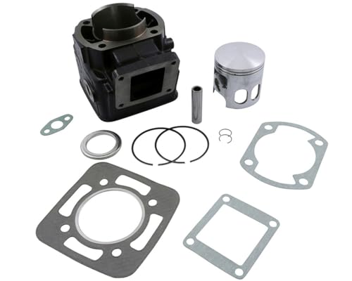 MALOSSI Rennzylinder CVF 115 CCM für Yamaha DT/RD 80ccm 2T LC 2 Kolbenring(e), KB Ø 12mm, ohne Zylinderkopf, Ø 57,5mm