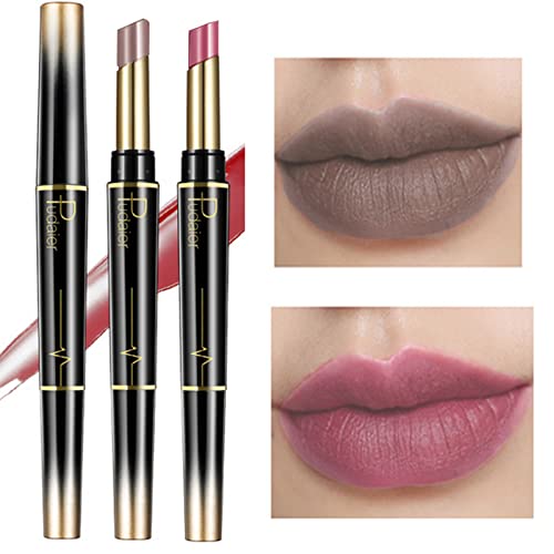 Ktouler 6 Pcs Lipstick And Lip Liner Set, Matte Velvety Nude Hydrating Long Lasting Waterproof Lip Gloss Makeup Gift Set For Women And Girls #TOP3