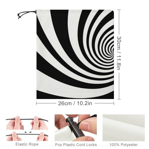 Psychedelic Spiral with Radial Unisex Face Mask Breathable Neck Gaiter Face Covers with Drawstring Seamless Bandanas Scarf2