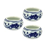 Bac à encre en céramique : facile à transporter, beau et pratique, avec une surface lisse pour le rendre plus pratique