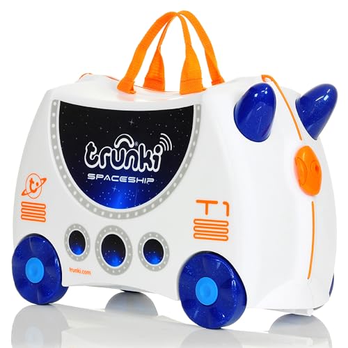 TRUNKI Valigia Cavalcabile per Bambini – Trolley Bambini Bagaglio a Mano – Valigia Cavalcabile...
