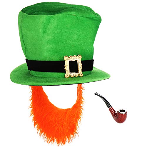 com-four® leprechaun, costumes de lutin pour la Saint-Patrick - tenues et accessoires pour le festival vert et irlandais - pour Mardi Gras, défilé, soirée...