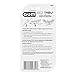 GUM EEZ-Thru Floss Threaders, Dental Flossers for Braces, Bridges, & Implants,25ct(6pk)