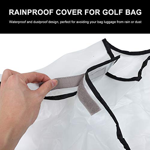 Tampa Do Saco De Golfe Capa De Chuva Transparente Para Carrinho De Golfe Saco De Golfe Capa De Chuva