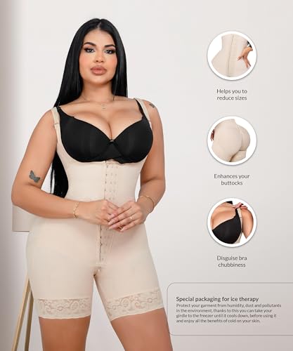 Image of Forma Tu Cuerpo,Fajas colombianas, Stage 2 Shapewear for Women Post Surgery,Tummy Tuck Lipo Compression Hourglass Body Shaper