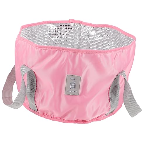 BCOATH Portable Foot Soaking Bucket Collapsible Camping Wash Basin for Travel Durable Easy to Store Multi Function Foot Tub for Outdoor Use
