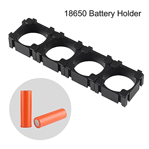Aceirmc 100Pcs 18650 Lithium Battery Holder, Plastic Battery Pack Bracket Cylindrical Cell Battery Stand Cell Spacer For Diy Fixed Battery (100Pcs) #TOP2