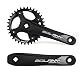 Kurbelgarnitur Bolany MTB 170mm mit Vierkantloch und 104BCD