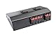 Good Connections Lautsprecher Umschaltbox / Switch zum Anschluss von 2 Paaren - Metallgehäuse - schwarz